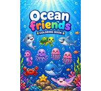 Ocean Friends: coloring book