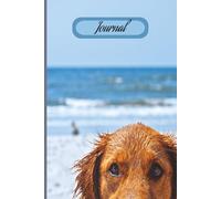 Ocean Journal with Dog: College Ruled Notebook With Cute Dog | 160 College-ruled pages, it’s ideal for journaling, note-taking, or sketching reflections by the water