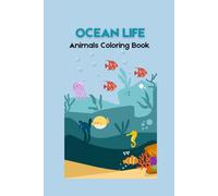 Ocean Life: Animals Coloring Book