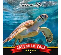 Ocean Life Calendar 2026: A year of diverse marine wonders