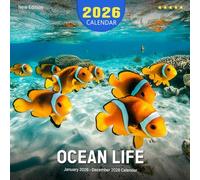 Ocean Life Calendar 2026: A year of diverse marine wonders
