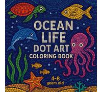 Ocean Life Dot Art Coloring Book