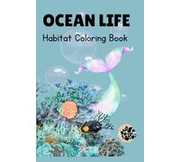 Ocean Life, Habitat Coloring Book