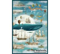 Ocean Meets Sky Book Journal: Lined Notebook for Everyday Writing, Journaling, School, and Office Notes