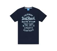 Ocean Pacific Maglietta da Uomo con Pompon, Blu/Navy, 3XL