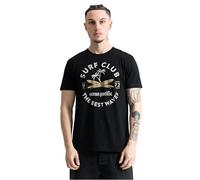 Ocean Pacific Maglietta da Uomo Dive, Nero/Sabbia, XXL