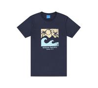 Ocean Pacific Maglietta da Uomo in Spugna, Blu/Giallo, M