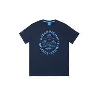 Ocean Pacific Tathra Short Sleeve T-shirt Blu M Uomo