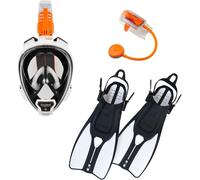 Ocean Reef Aria Qr Duo II Viaggi Pronto Maschera/Pinne Snorkie Di Snorkeling