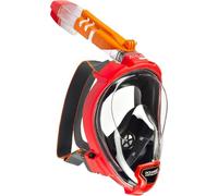OCEAN REEF - Aria QR+ Maschera Snorkeling Integrale a Rilascio Rapido con Boccaglio - Visione Subacquea a 180 Gradi e Meccanismo Quick Release - 8 Colori e 3 Taglie - Colore Rpssp - Taglia M/L