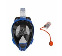OCEAN REEF Aria Qr + W/Snorkie Talkie Maschera Set Immersione, Snorkeling Blu