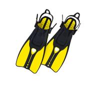 OCEAN REEF - Duo - Travel Fins - 7 Colors And 2 Sizes (S/M, Yellow)