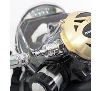 OCEAN REEF Qd a Sgancio Rapido Tubo Integrale Scuba Diving Maschera Maschile End