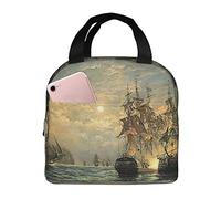 Ocean Sailing - Borsa termica per il pranzo, per donne e uomini, borsa termica per il pranzo, riutilizzabile, per infermieri e insegnanti