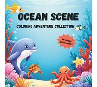 OCEAN SCENE: Bold and easy coloring book