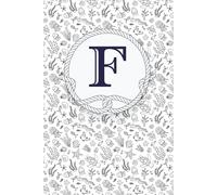 Ocean Sea Life Boys Initial Journal Letter F: cute marine animal lined notebook perfect for gifts, birthdays, Christmas, stocking stuffer