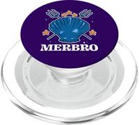 Ocean Sea Lover Merbro Divertente gioco di parole Fratello Di Una Sirena Merman PopSockets PopGrip per MagSafe
