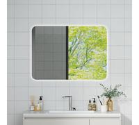 OCEAN Specchio da bagn|dimmerabile|Funzione Memoria|pulsante a tocco|LED