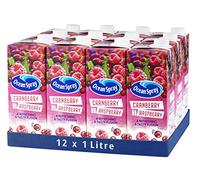 Ocean Spray mirtillo e succo di lampone bevanda, 1L scatola (confezione da 12)