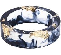 Ocean Style Transparent Plastic Resin Wedding Band Cocktail Party Ring Nice processing