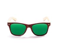 OCEAN Sunglasses BEACH WOOD Occhiali da Sole Moda Uomo e Donna Unisex Polarizzati, Bambù marrone