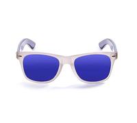 OCEAN Sunglasses BEACH WOOD Occhiali da Sole Moda Uomo e Donna Unisex Polarizzati, bianco trasparente