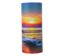 Ocean Sunset Urna per ceneri - Tubo biodegradabile per ceneri - Urna cremazione per ceneri adulte (grande)