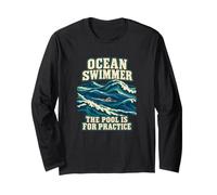 Ocean Swimmer La Piscina è per la Pratica in acque libere Maglia a Manica