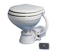 Ocean Tech Toilette compatta standard elettrica di legno 12v con il pannello dei pulsanti