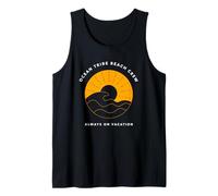 Ocean Tribe Beach Crew Always On Vacation (Dichiarazione Estiva) Canotta