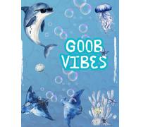 Ocean Vibes Notebook: Beach Aesthetic Lined Journal for Writing, School, Notes, and Daily Use