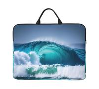 Ocean Wave Stampa 14 "Custodia Per Computer Portatile Manicotto Notebook Borsa Della Copertura Per Il Lavoro Quotidiano Viaggi di Lavoro Caso