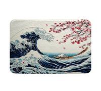 Ocean Wave Tappeto Entrata Morbido Zerbino Ingresso Assorbente Zerbino Asciugapassi Per Corridoio Cucina Vasca 40X60 Cm