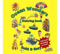Ocean Wonders: Bold & Easy - Coloring Book