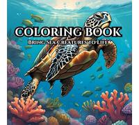 Ocean Wonders: Children coloring book for joy: Exploring the Enchanting World of Sea Creatures