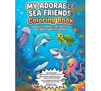 Ocean Wonders Coloring Book and Aquatic Animals Coloring Book for Kids.