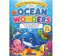 OCEAN WONDERS: Fun & Easy Underwater Coloring Adventures