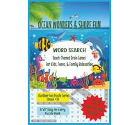 OCEAN WONDERS & SHORE FUN: Beach-Themed Brain Games for Kids, Teens, and Family Relaxation