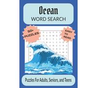 Ocean Word Search Puzzle Book: Word Searches With Easy to Read Print About Oceans, Marine and Sea Life, Oceanography and More | 6x9 Inches, 110 Pages ... Gift for Vacations, Holidays and Free Time