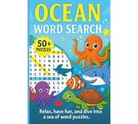 Ocean Word Search: Word Search with Easy-to-Read Print about Waves, Wonders, Wildlife and more. | 6 x 9 inches | 120 pages | 50+ puzzles | Gift for Vacations, Holidays and Leisure Times.