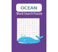 Ocean words Search: Word search’s with Easy to Read print about Ocean, Marine life, whale Shark, dolphin, sea life educationa , and more6x9 inches, ... Gift for Vacation, Holidays and Free Time.