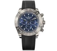 Oceaneva WaveRacer 1000M Blu Scuro Automatic Chronograph in Titanio Grado 5