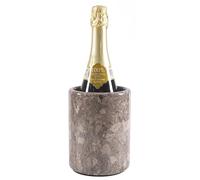 Oceanic, secchiello refrigerante per vino in marmo, 16,5 cm, fatto a mano, 750 ml, refrigeratore per bottiglie di vino e champagne, per feste, cucina, bar, carrello, decorazione per raffreddare e