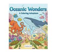 Oceanic wonders: A Coloring Adventure