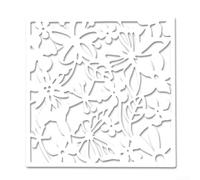 Oceanlend 12 pannelli divisori in plastica, per camera da letto, sala da pranzo, soggiorno, 40 x 40 x 0,1 cm (bianco), 3GHEH9DJC90ODSB942DC8A5R