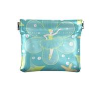 Oceano Animale Stella Marina Fata Chartreuse Moda Donne PU Cuoio Coin Purse Fancy Cosmetici Borse per la Borsa per le Donne mini monederos para monedas