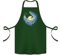 Oceano Balena & Octopus Cotone Grembiule 100% Biologico