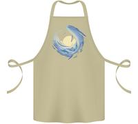 Oceano Balena & Octopus Cotone Grembiule 100% Biologico