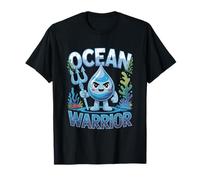 Oceano protettore Ocean Warrior Goccia Carina Maglietta