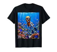 Oceano Tropicale Snorkeling Tung Sahur Immersione Scena Subacquea Maglietta